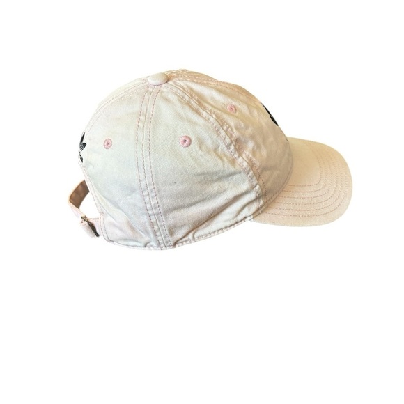 Adidas Light Pink Adjustable Buckle Back Cotton Baseball Cap OS Cotton Women - Picture 3 of 5